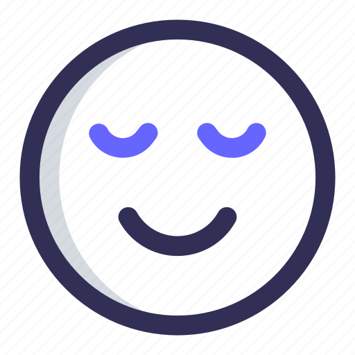Happy, emoji, face, emotion, emoticon, smile, feeling icon - Download on Iconfinder