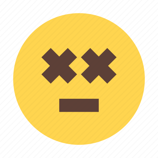Dizzy, meh, emoji, emoticon, smileys icon - Download on Iconfinder