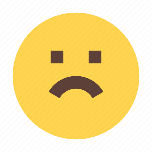 Frown, emoji, emoticon, smileys icon - Download on Iconfinder