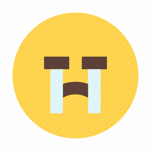 Sad, crying, emoji, emoticon, smileys icon - Download on Iconfinder