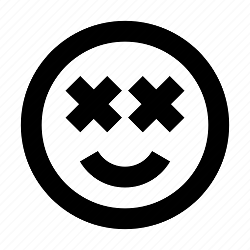 Smile, dizzy, emoticon, emotion, emoji, smiley icon - Download on Iconfinder