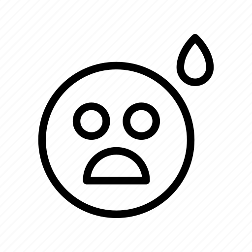 Confused, emoji, face, smile, sweat, unhappy icon - Download on Iconfinder