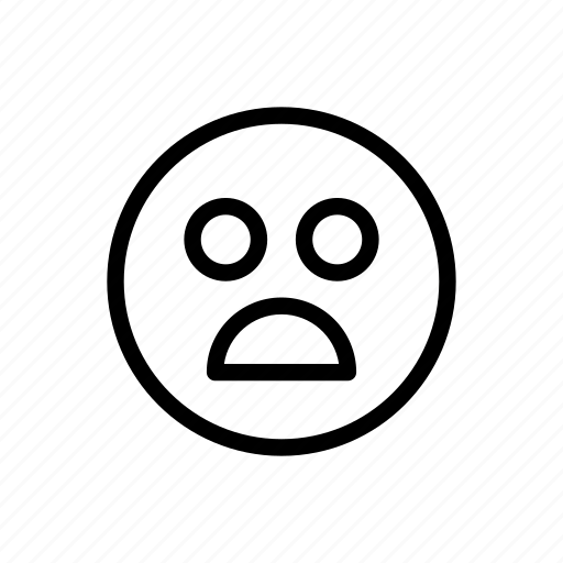 Confused, emoji, face, smile, unhappy icon - Download on Iconfinder