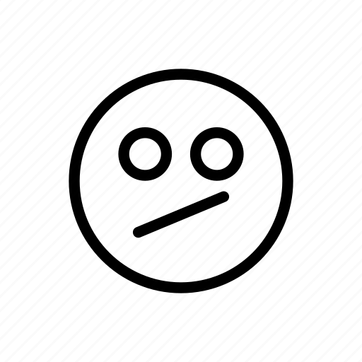 Confused, emoji, face, smile, unhappy icon - Download on Iconfinder