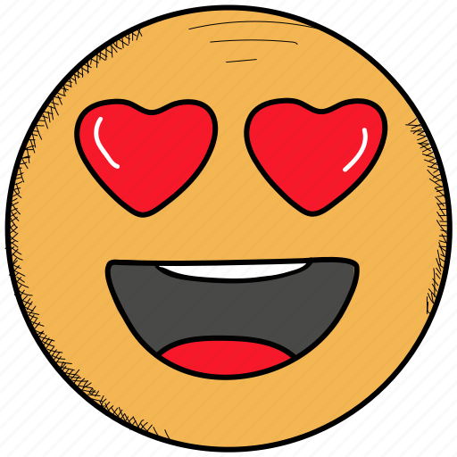 Emoji, feeling, happy, in, love, loved, smiley icon - Download on Iconfinder
