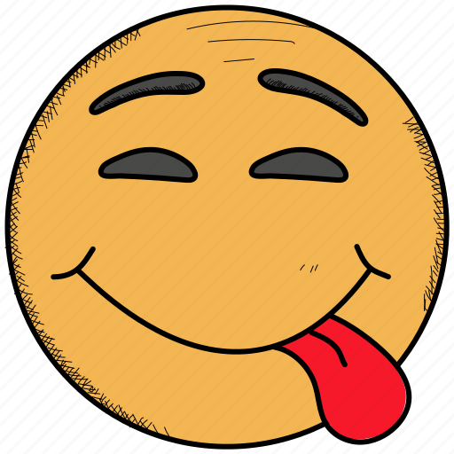 Crazy, emoji, face, naughty, out, smiley, stuck icon - Download on Iconfinder