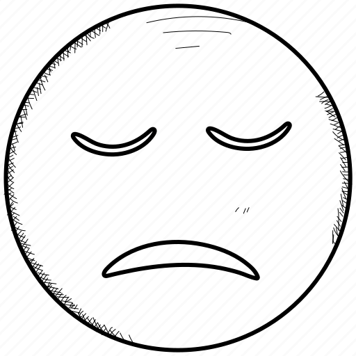 Annoyed, bored, emoji, face, smiley, tired icon - Download on Iconfinder