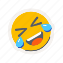 laugh, rolling, emoji, expression, funny, tears, humor, laughter, face