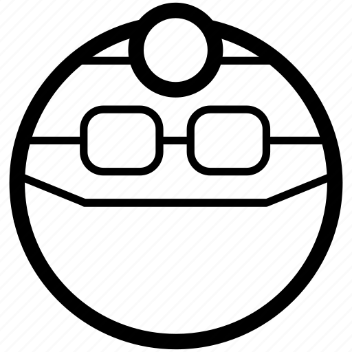 Doctor, emoji, emoticon, face, medical, surgeon icon - Download on Iconfinder
