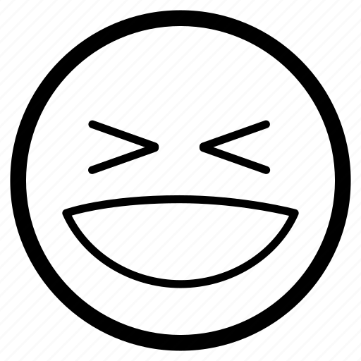 Content, emoji, emoticon, face, glad, happy, smile icon - Download on Iconfinder