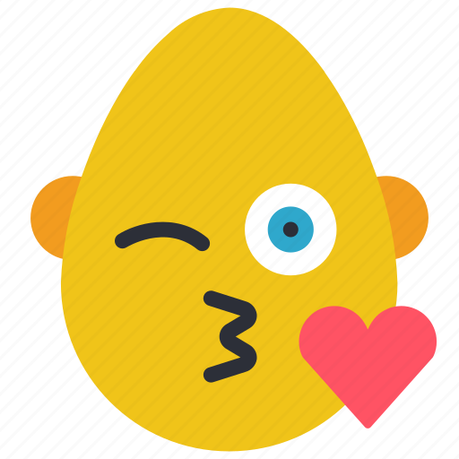Bold, emojis, heart, kiss, love, man icon - Download on Iconfinder