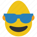 bold, cool, emojis, glasses, man, shades