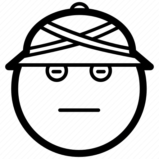 Emoji, emoticon, explorer, face, pioneer icon - Download on Iconfinder