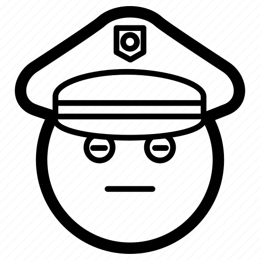 Authority, cop, emoji, emoticon, officer, police icon - Download on Iconfinder
