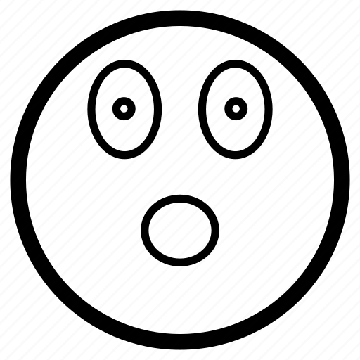 Emoji, emoticon, face, impressed, shocked icon - Download on Iconfinder