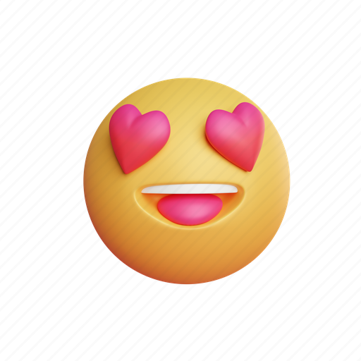 Love, romantic, heart, valentine, like, emoji, emotion 3D illustration - Download on Iconfinder