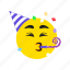 party, celebration, festival, emoji, emoticon 