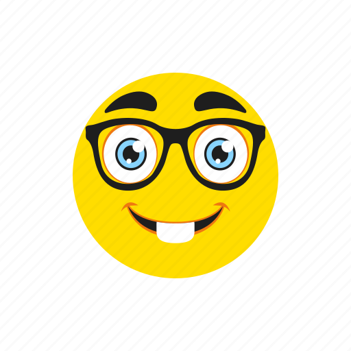 Nerd, face, emoji, emoticon icon - Download on Iconfinder