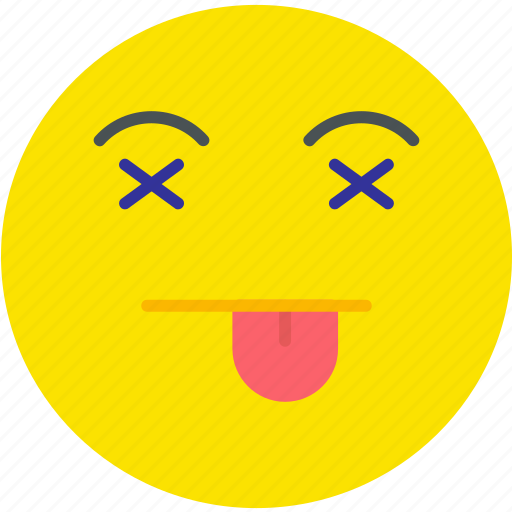 Dead, emojis, emoji, emoticon, face icon - Download on Iconfinder