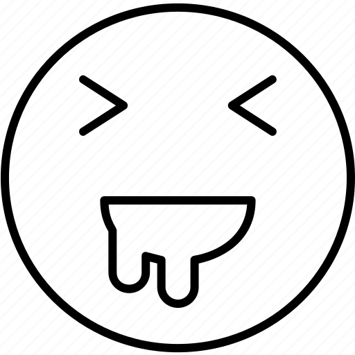 Hungry, emojis, emoji, emoticon, smile, face, fun icon - Download on Iconfinder