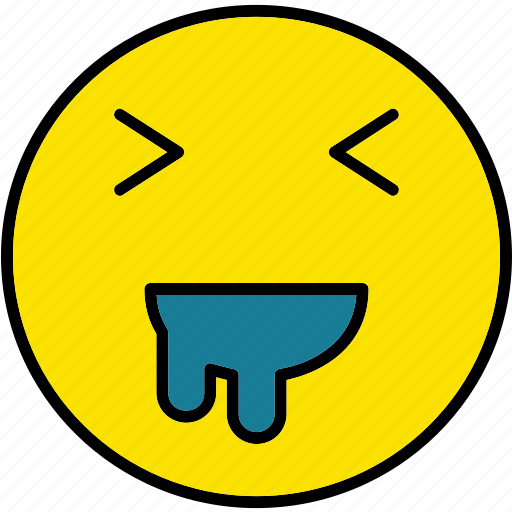 Hungry, emojis, emoji, emoticon, smile, face, fun icon - Download on Iconfinder