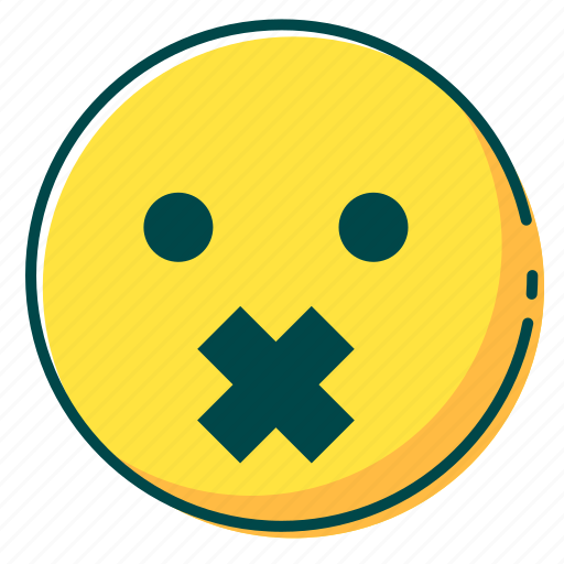 Avatar, emoji, emoticon, face, silent icon - Download on Iconfinder