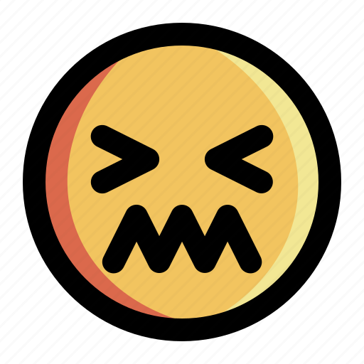 Emoji, emoticon, expression, face, shiver, shivering, smiley icon - Download on Iconfinder