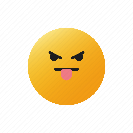 Anggry, face, emoji, emoticons, expression, feeling icon - Download on Iconfinder