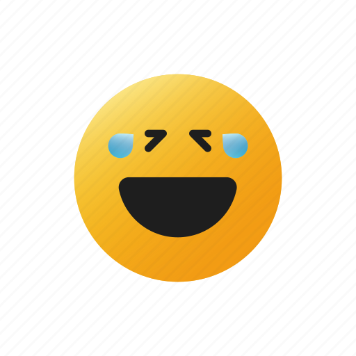 Laugh, face, emoji, emoticons, expression, feeling, emotion icon - Download on Iconfinder