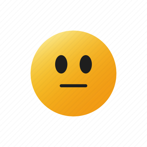 Neutral, face, emoji, emoticons, expression, feeling, emotion icon - Download on Iconfinder
