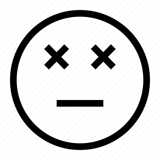 Dizzy meh, dizzy, emoji, emoticon, face, expression icon - Download on Iconfinder