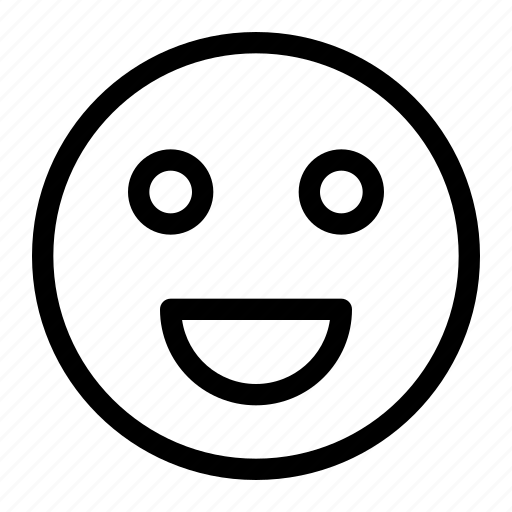 Grin, emoji, emoticon, face, expression icon - Download on Iconfinder