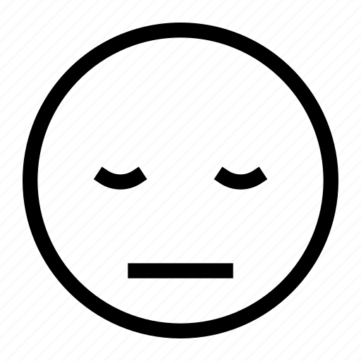 Pensive, emoji, emoticon, face, expression icon - Download on Iconfinder