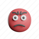 emoticon, angry, emoji, face, emotion, smiley, expression, smile 