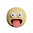 emoticon, tongue, out, emoji, face, emotion, smiley, expression, smile 