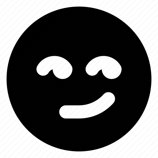Smirking, emoji, emoticon, emotion, expression, face, smirk icon - Download on Iconfinder