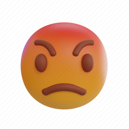 Angry, emotion, emoticon, expression, face, cute, emoji icon - Download on Iconfinder