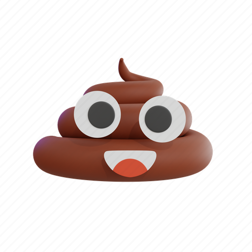Poop, emoticon, emotion, expression, emoji, mouth, face icon - Download on Iconfinder
