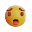 shocked1, emoticon, emoji, face, yellow, smile, expression, cute, funny 