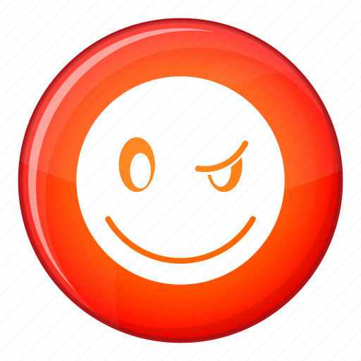 Emoticon, expression, face, facial, joy, smile, wink icon - Download on Iconfinder