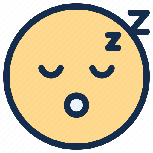 Emoji, emoticon, emotion, sleep icon - Download on Iconfinder