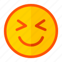 emoji, emoticon, expression, happy, paralyzed, smile, well