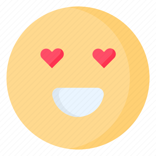 Emoji, emoticon, emotion, happy, love icon - Download on Iconfinder