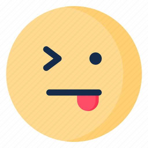 Emoji, emoticon, emotion, tongue, wink icon - Download on Iconfinder