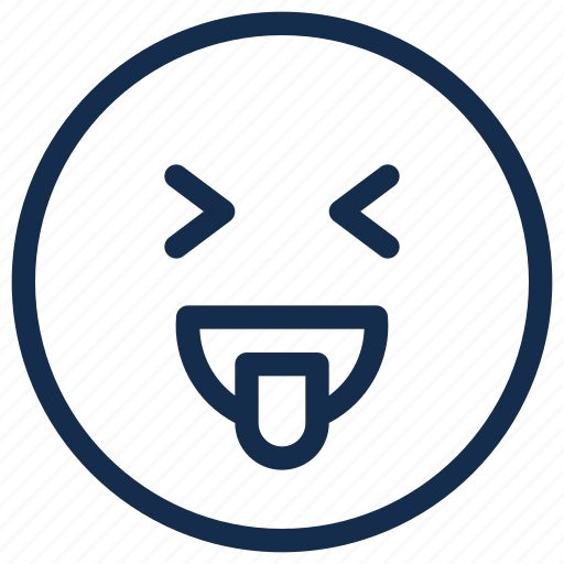 Emoji, emoticon, emotion, happy, smile, tongue icon - Download on Iconfinder