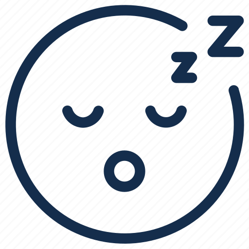 Emoji, emoticon, emotion, sleep icon - Download on Iconfinder