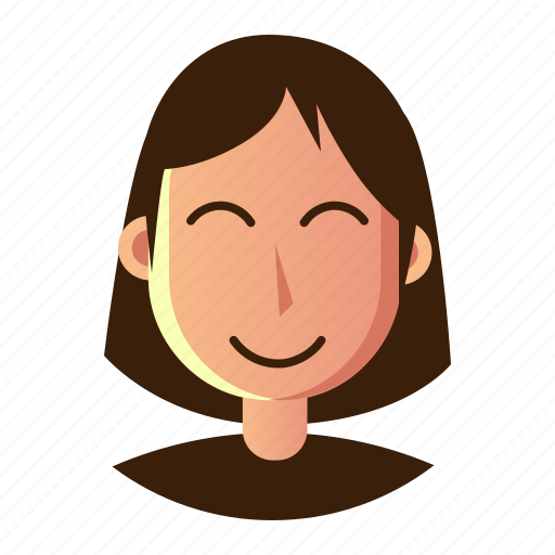 Avatar, emoticon, people, smile, smiley, user, woman icon - Download on Iconfinder