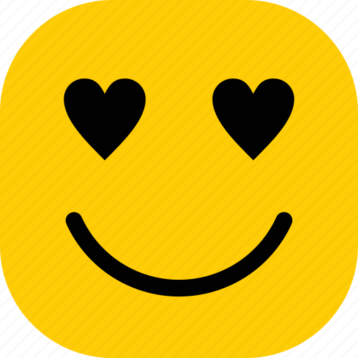 Emoticon, expression, happy, love, smiley icon - Download on Iconfinder