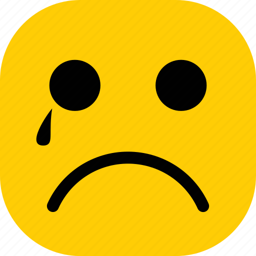 Emoticon, emoji, emoticons, expression, sad icon - Download on Iconfinder