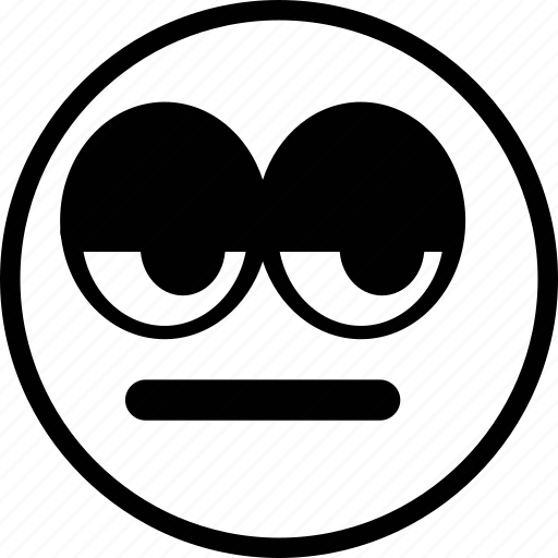 Emoticon, bored, emotion, expression, face icon - Download on Iconfinder
